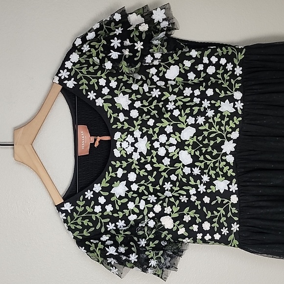 JessaKae Black and White Floral Dress - Picture 3 of 11